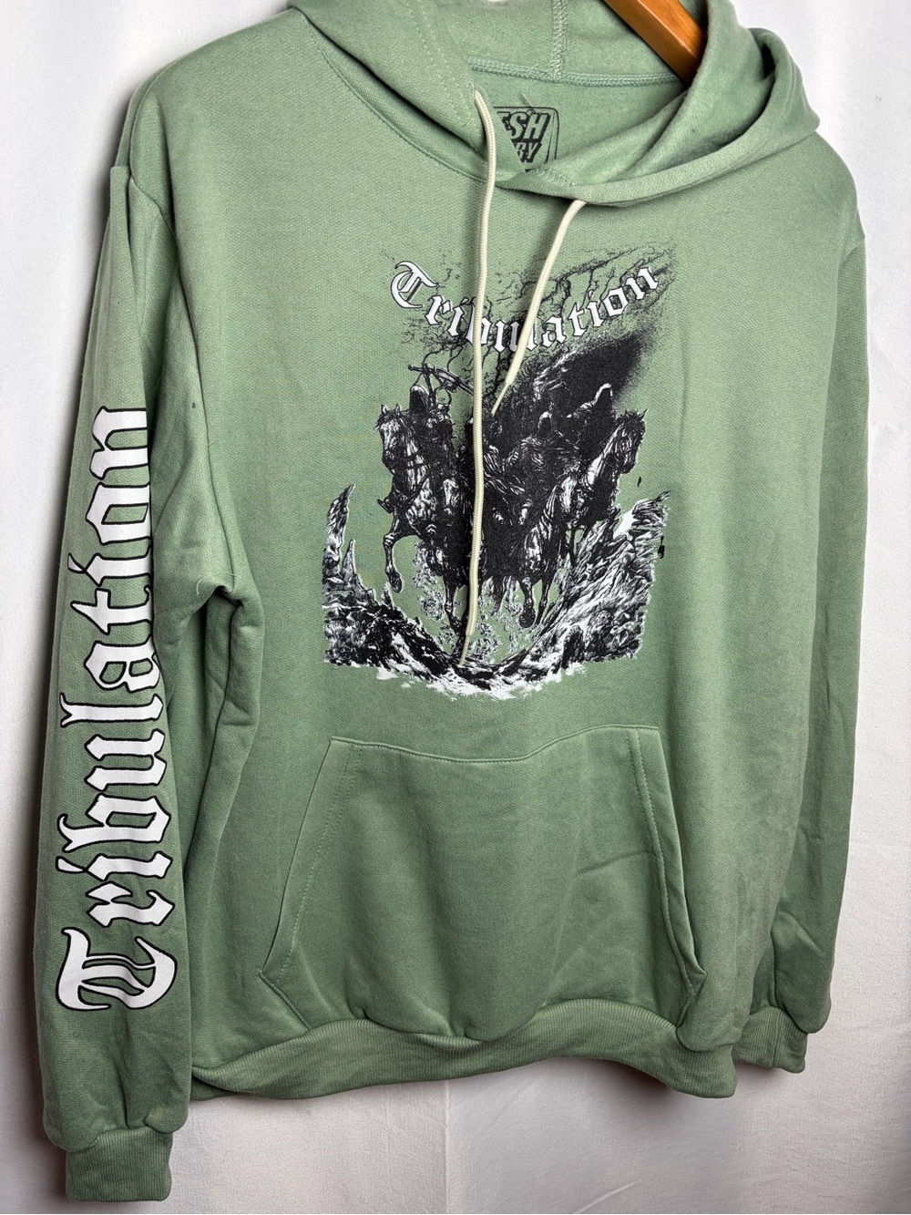 Graphic Hoodie - Sage Green Men’s Pullover